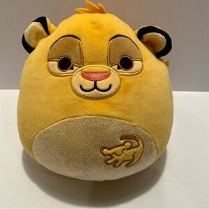 Plush Yellow Lion Stuffed Toy - Kids Plush Animal Disney Lion King character